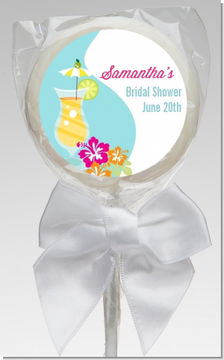 Margarita Drink - Personalized Bridal Shower Lollipop Favors