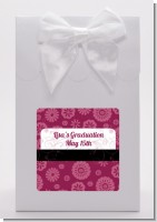 Maroon Floral - Graduation Party Goodie Bags