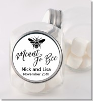 Meant To Bee - Personalized Bridal Shower Candy Jar