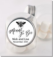 Meant To Bee - Personalized Bridal Shower Candy Jar