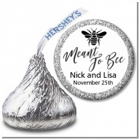 Meant To Bee - Hershey Kiss Bridal Shower Sticker Labels