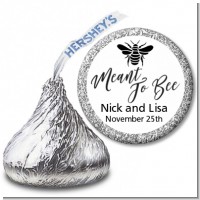 Meant To Bee - Hershey Kiss Bridal Shower Sticker Labels