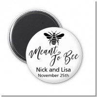 Meant To Bee - Personalized Bridal Shower Magnet Favors