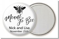 Meant To Bee - Personalized Bridal Shower Pocket Mirror Favors