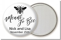 Meant To Bee - Personalized Bridal Shower Pocket Mirror Favors