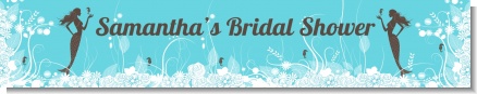 Mermaid - Personalized Bridal Shower Banners