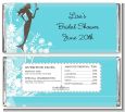Mermaid - Personalized Bridal Shower Candy Bar Wrappers thumbnail