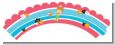 Mermaid Brown Hair - Birthday Party Cupcake Wrappers thumbnail