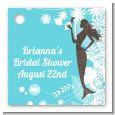 Mermaid - Personalized Bridal Shower Card Stock Favor Tags thumbnail