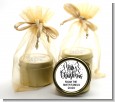 Merry Christmas with Tree - Christmas Gold Tin Candle Favors thumbnail