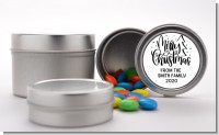 Merry Christmas with Tree - Custom Christmas Favor Tins