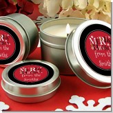 Merry Christmas - Christmas Candle Favors