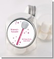 Microphone - Personalized Birthday Party Candy Jar thumbnail