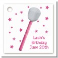 Microphone - Personalized Birthday Party Card Stock Favor Tags thumbnail