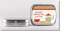 Milk & Cookies - Personalized Birthday Party Mint Tins