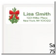 Mistletoe - Christmas Return Address Labels thumbnail