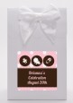 Modern Baby Girl Pink Polka Dots - Baby Shower Goodie Bags thumbnail