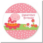 Modern Ladybug Pink - Personalized Birthday Party Table Confetti