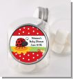 Modern Ladybug Red - Personalized Baby Shower Candy Jar thumbnail