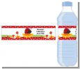 Modern Ladybug Red - Personalized Baby Shower Water Bottle Labels thumbnail