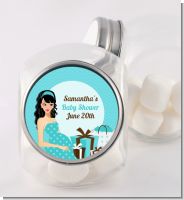 Modern Mommy Crib It's A Boy - Personalized Baby Shower Candy Jar