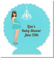 Modern Mommy Crib It's A Boy - Personalized Baby Shower Centerpiece Stand