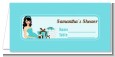 Modern Mommy Crib It's A Boy - Personalized Baby Shower Place Cards thumbnail
