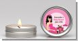 Modern Mommy Crib It's A Girl - Baby Shower Candle Favors thumbnail