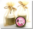 Modern Mommy Crib It's A Girl - Baby Shower Gold Tin Candle Favors thumbnail