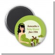 Modern Mommy Crib Neutral - Personalized Baby Shower Magnet Favors thumbnail