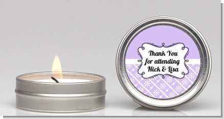Modern Thatch Lilac -  Candle Favors