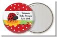 Modern Ladybug Red - Personalized Baby Shower Pocket Mirror Favors thumbnail