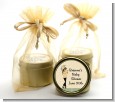 Mod Mom African American - Baby Shower Gold Tin Candle Favors thumbnail