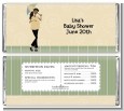 Mod Mom African American - Personalized Baby Shower Candy Bar Wrappers thumbnail