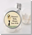 Mod Mom African American - Personalized Baby Shower Candy Jar thumbnail