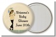 Mod Mom African American - Personalized Baby Shower Pocket Mirror Favors thumbnail