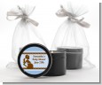 Mommy Silhouette It's a Boy - Baby Shower Black Candle Tin Favors thumbnail