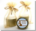 Mommy Silhouette It's a Boy - Baby Shower Gold Tin Candle Favors thumbnail