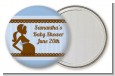 Mommy Silhouette It's a Boy - Personalized Baby Shower Pocket Mirror Favors thumbnail