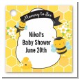 Mommy To Bee - Personalized Baby Shower Card Stock Favor Tags thumbnail