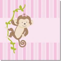 Girl Monkey Baby Shower Theme