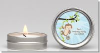 Monkey Boy - Baby Shower Candle Favors