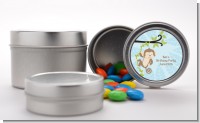 Monkey Boy - Custom Baby Shower Favor Tins