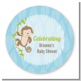 Monkey Boy - Personalized Baby Shower Table Confetti thumbnail