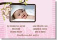 Monkey Girl - Birth Announcement Photo Card thumbnail