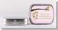 Monkey Girl - Personalized Baby Shower Mint Tins thumbnail