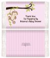 Monkey Girl - Personalized Popcorn Wrapper Baby Shower Favors thumbnail