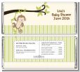 Monkey Neutral - Personalized Baby Shower Candy Bar Wrappers thumbnail