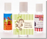 Monkey Neutral - Personalized Baby Shower Hand Sanitizers Favors Monkey Neutral - Personalized Baby Shower Hand Sanitizers Favors