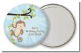 Monkey Boy - Personalized Birthday Party Pocket Mirror Favors thumbnail